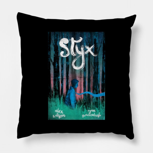 Styx Poster Pillow by Mark Fabian