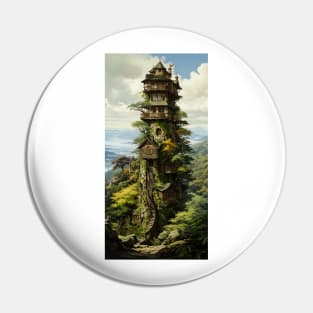 The Forest Tower Pin