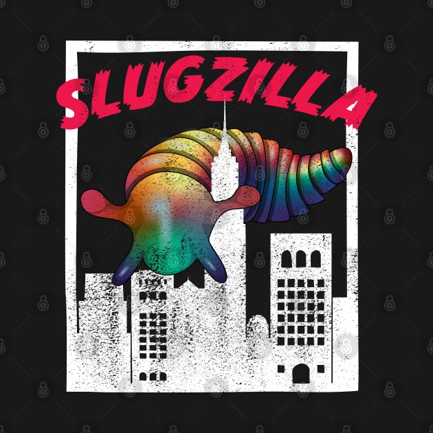 Slugzilla 3D Printed Sensory Slug Rampages New York! by YourGoods