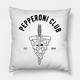 PEPPERONI CLUB Pillow