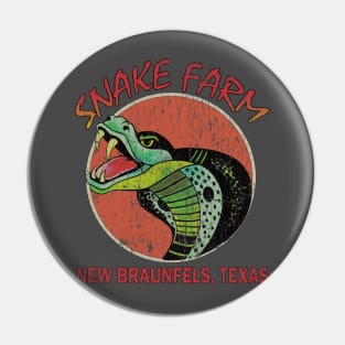 Snake Farm 60s Pin