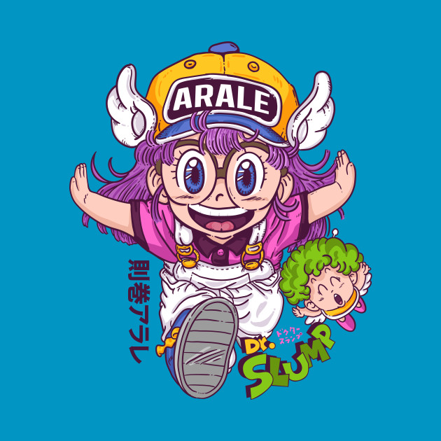 arale dr slump arale t shirt teepublic arale dr slump arale t shirt teepublic
