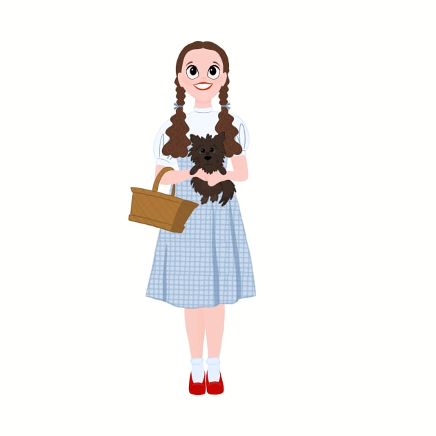 Dorothy Wizard Of Oz by jackmanion