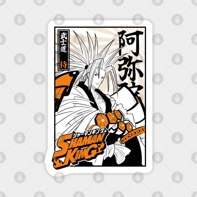 Amidamaru Shaman king Magnet by paisdelasmaquinas