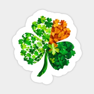 Cute Shamrock Clover for St. Patrick's Day Magnet