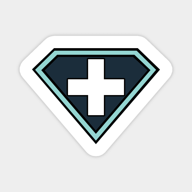 Hospital Heroes Super Hero Magnet by The Trauma Survivors Foundation