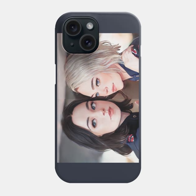 Raelle & Scylla Uniform Phone Case by DVL