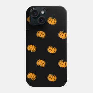 Pumpkin Vintage Pattern Design Phone Case