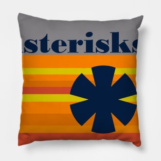 Houston Asterisks Flag Shirt Pillow