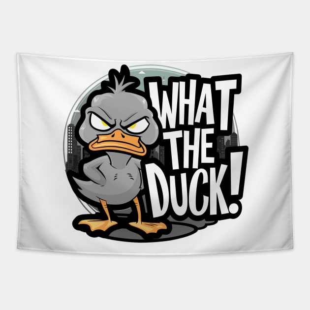 What the duck Tapestry by Kaine Ability