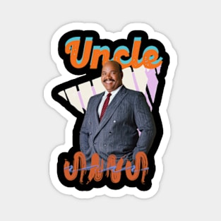 Uncle Phil  portrait quotes art 90s style retro vintage 80s Magnet