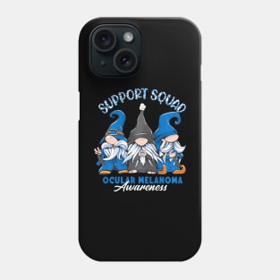 Support Awareness Squad I Eye Cancer  Ocular Melanoma Phone Case