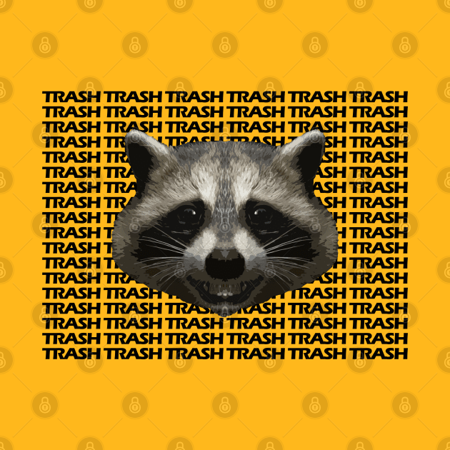 Raccoon Trash by giovanniiiii