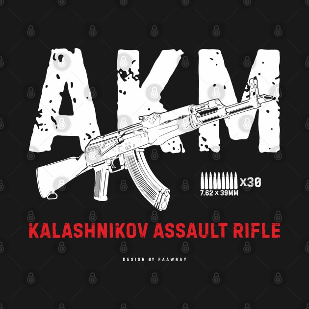 AKM 7.62 X 39mm by FAawRay