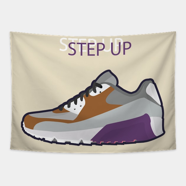 running shoes Tapestry by MushroomEye