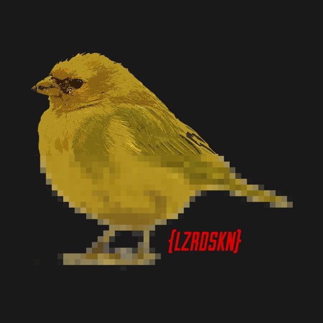 PIXEL FINCH by LZRDSKN