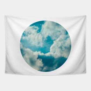 Vintage Clouds Photograph Tapestry