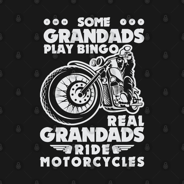 some grandad play bingo real grandad ride Motercycle by variantees