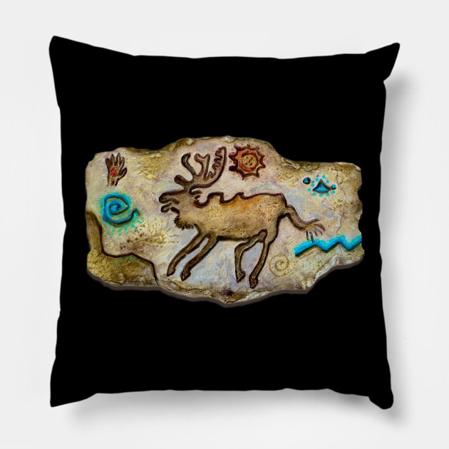 Northern Exposure Moose Pillow by ArtisticEnvironments