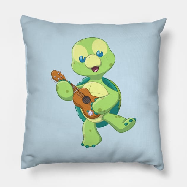 Olu Mel Pillow by jfeldmanart