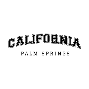 California Palm Springs College Style T-Shirt