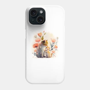 Cat Mom and Baby Phone Case