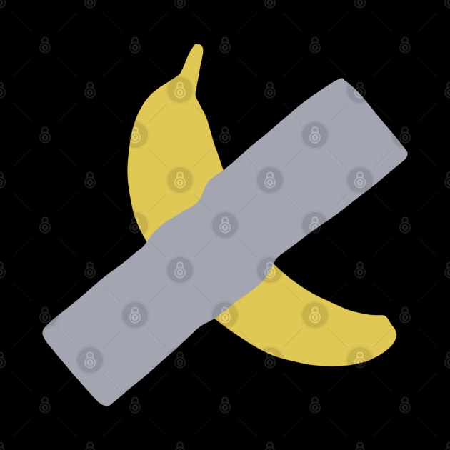 Duct Tape Banana - Taped Banana Artwork by isstgeschichte