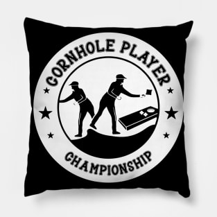 Cornhole Player Championship Pillow