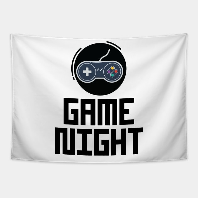 Game Night Gamer's Tapestry by Suchmugs