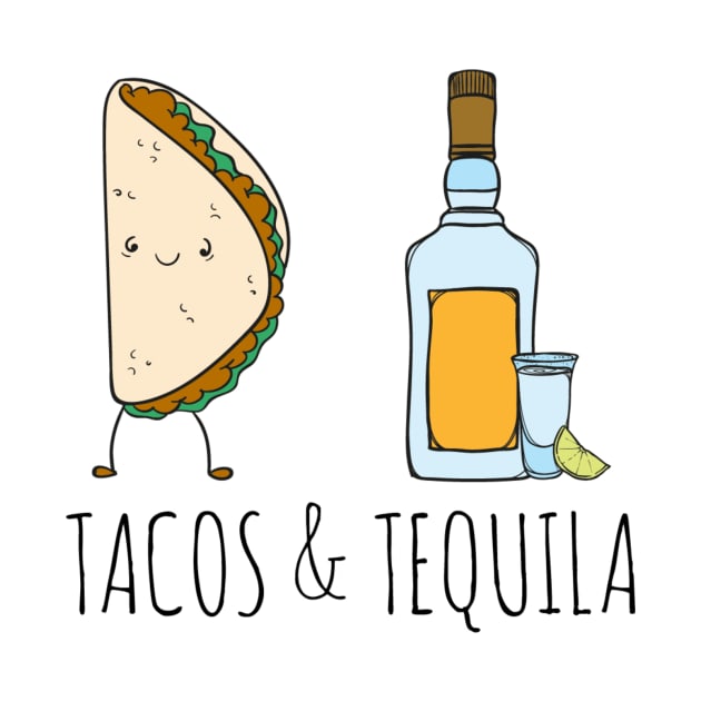 Tacos & Tequila Lover by RobinBobbinStore