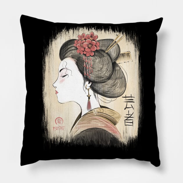 Elegance of the East Pillow by Life2LiveDesign