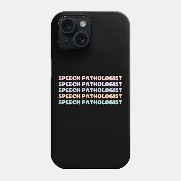 Speech Language Pathologist Phone Case by ithacaplus