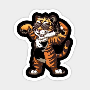 Tiger Color Conservation Magnet