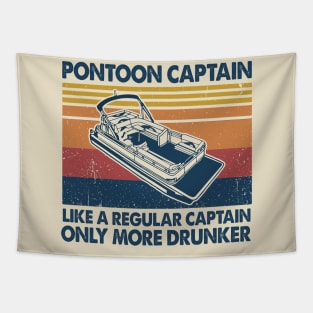 Pontoon captain Like a regular captain online more  drunker Tapestry