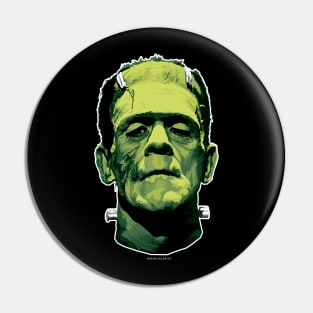 The Monster (Classic Greens Version) Pin