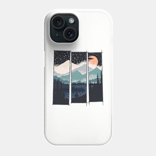 Orange Moon (Front and Back) Phone Case