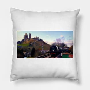 Manston at Corfe Castle Pillow