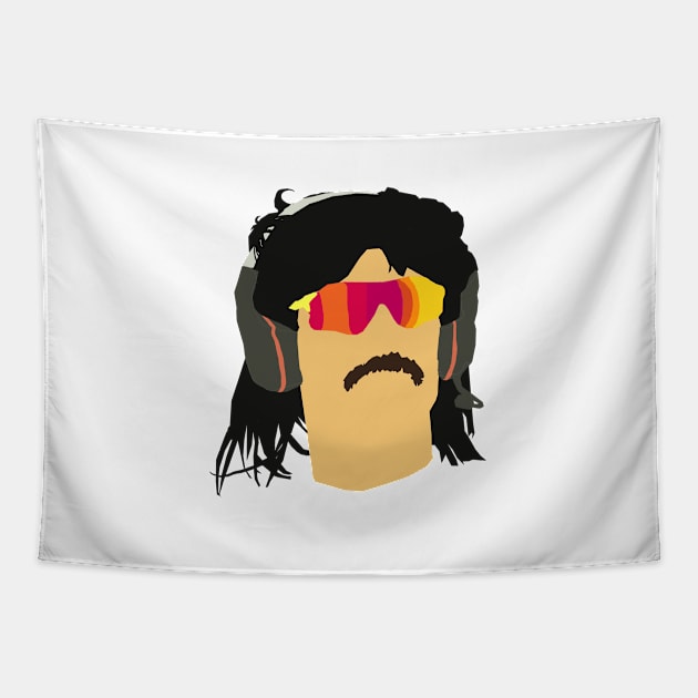 Doctor Disrespect Tapestry by sheehanstudios