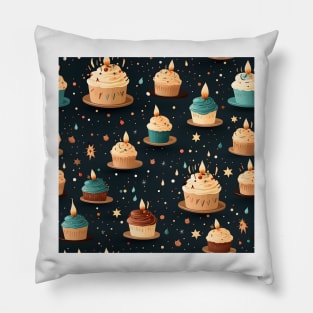 Happy Birthday Party Celebration Pattern 16 Pillow