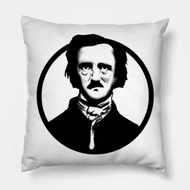 Poe Pillow by zombierust