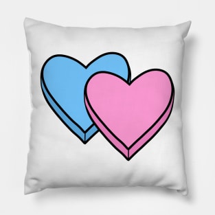 Candy Hearts Pillow