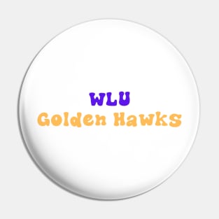 WLU Golden Hawks Pin