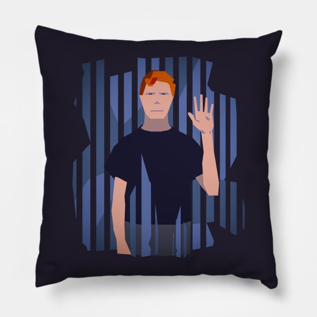 I come in peace Pillow by Benares