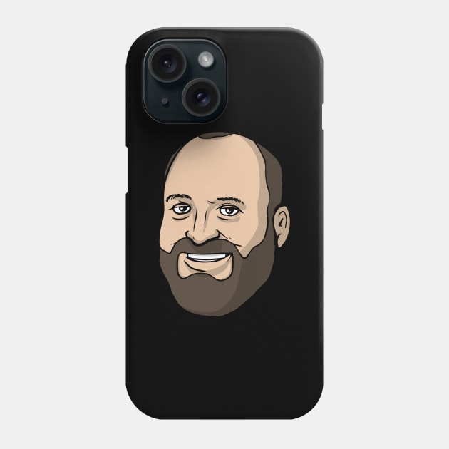 Baddest Tom Segura ('s Head) Phone Case by Baddest Shirt Co.