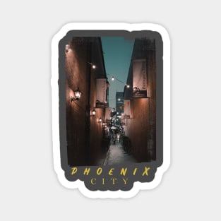 Phoenix Nightscape Magnet