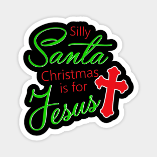 Santa Christmas Jesus Lover Magnet