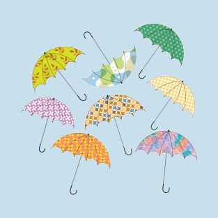 Dance of Umbrellas T-Shirt