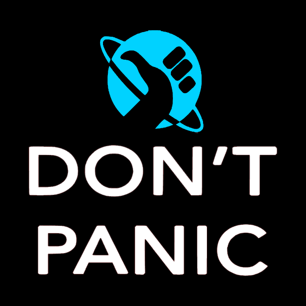 Just Don't Panic! - Hitchhikers Guide to the Galaxy by OtakuPapercraft