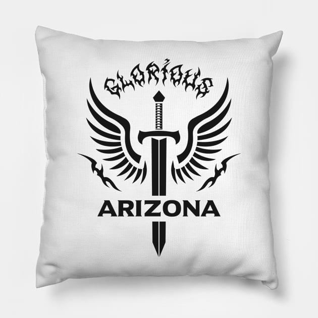 Glorious Arizona Pillow by VecTikSam