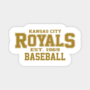 Royals Kansas City Baseball Magnet